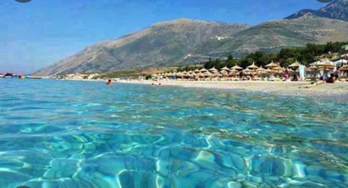 Maison Bellevue - 2 Bdrm Villa In Borsh Beach Dış mekan fotoğraf